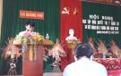 Đảng bộ xã Quảng Phú tổ chức sơ kết công tác 6 tháng đầu năm và quán triệt, triển khai, học tập các NQ trung ương 7 khoá XII