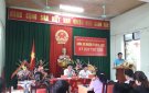 xã Quảng Phú tổ chức kỳ họp thứ 8 HĐND xã khoá XIX, nhiệm kỳ 2016-2021.