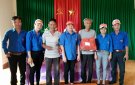 Đội xung kích tình nguyện xã Quảng Phú với phong trào thiện nguyện vì người nghèo có hoàn cảnh khó khăn.
