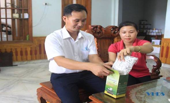 Bột sắn dây Quảng Phú trở thành sản phẩm OCOP