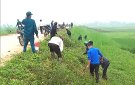 Tuyên truyền về việc tiếp tục duy trì nhiệm vụ công tác tổng vệ sinh môi trường vào chiều thứ 6 hàng tuần