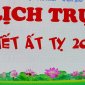Lịch trực Tết Nguyên Đán Ất Tỵ 2025