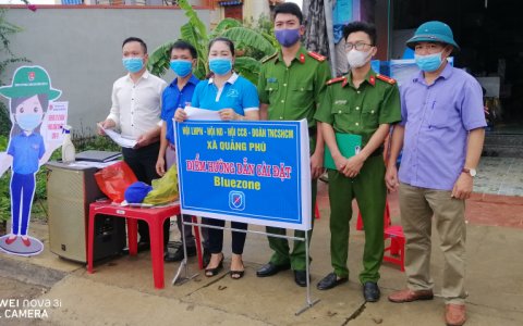 Thông báo UBND xã công tác tăng cường PCD Covid-19
