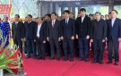 Các đồng chí lãnh đạo tỉnh Thanh Hoá dâng hương tại Đền thờ Vua Lê Đại Hành (Baothanhhoa.vn)